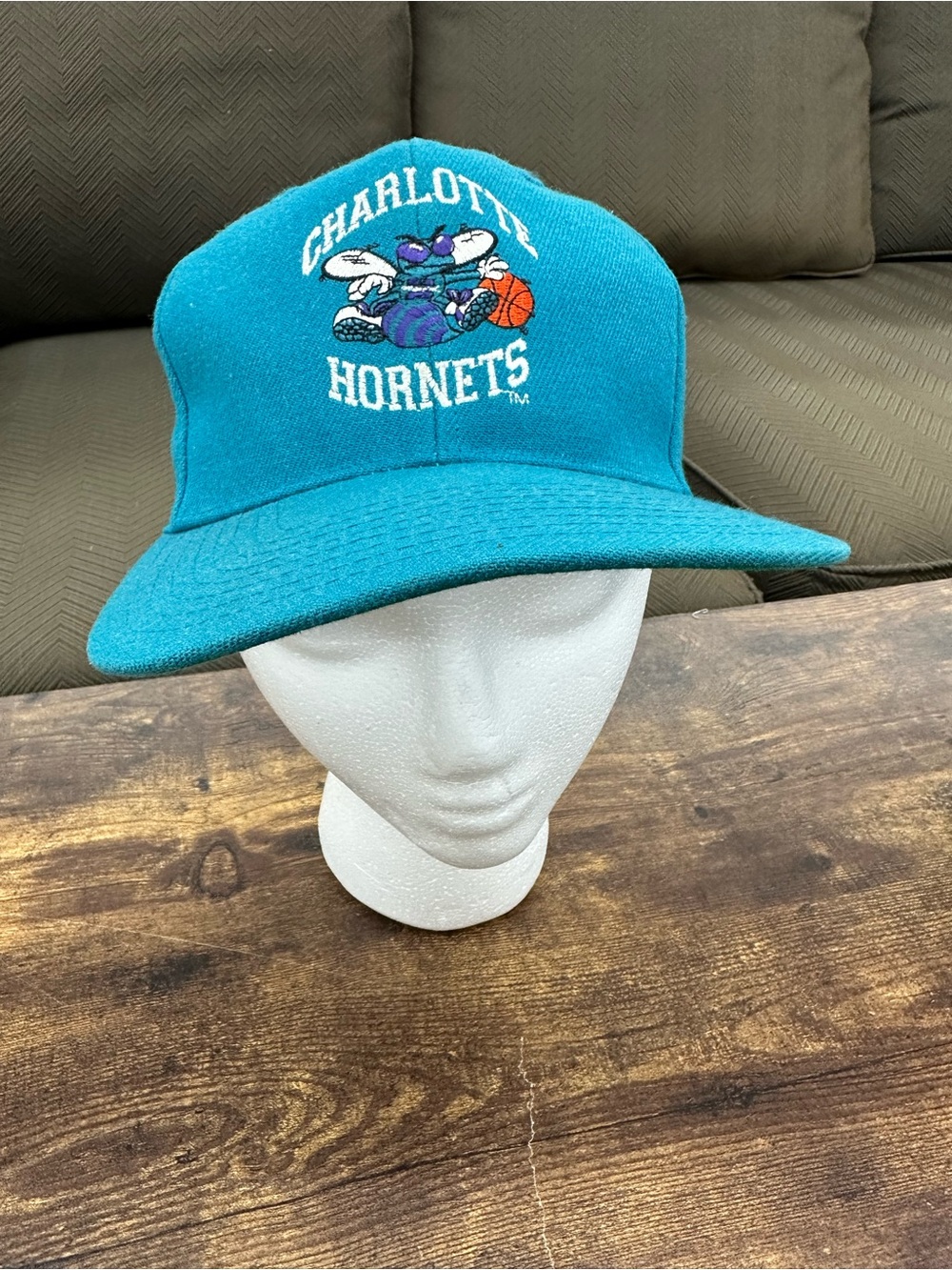 Charlotte hornet Logo Baseball Cap Official Team Style 90’s